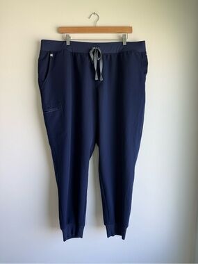 FIGS Zamora 2.0 Jogger Scrub Pants Women’s 3XL Navy Medical Uniform